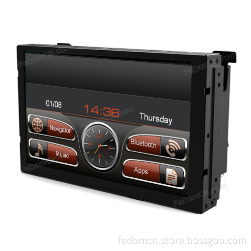 7 Inch TFT LCD Touch Screen Car DVD GPS Navigation System for Nissan Qashqai with Bluetooth+Radio+iPod+Video